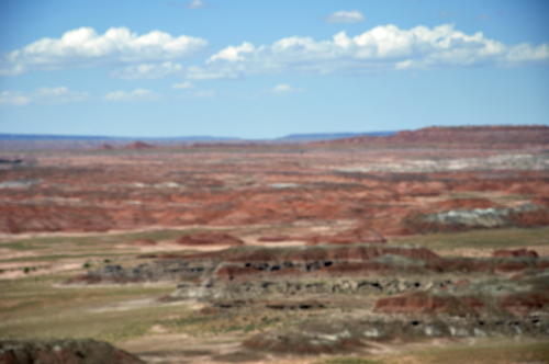 The Painted Desert as seen from Chinde Point
